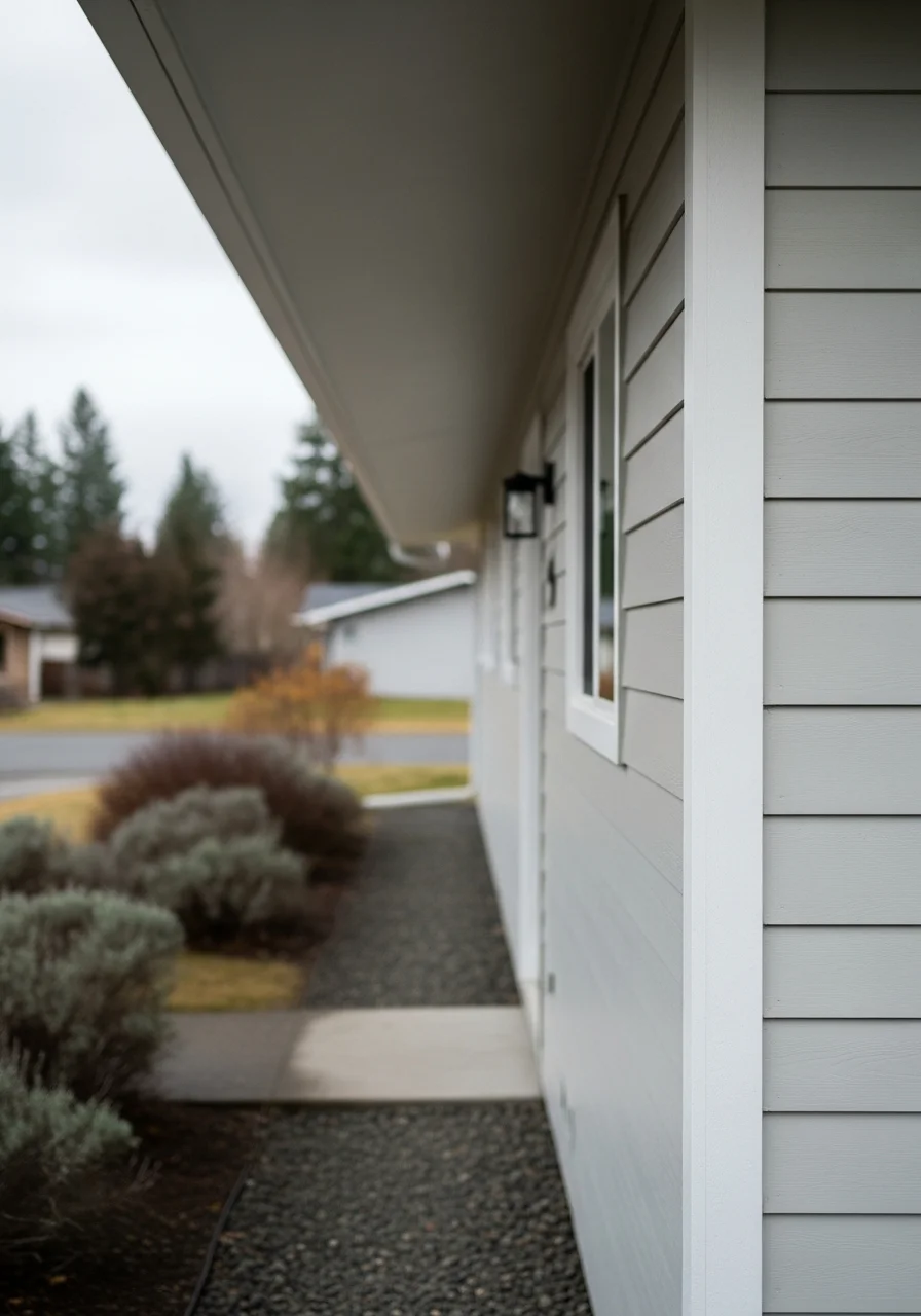 Detail view of quality work on an Airway Heights property demonstrating skilled finishing and craftsmanship.