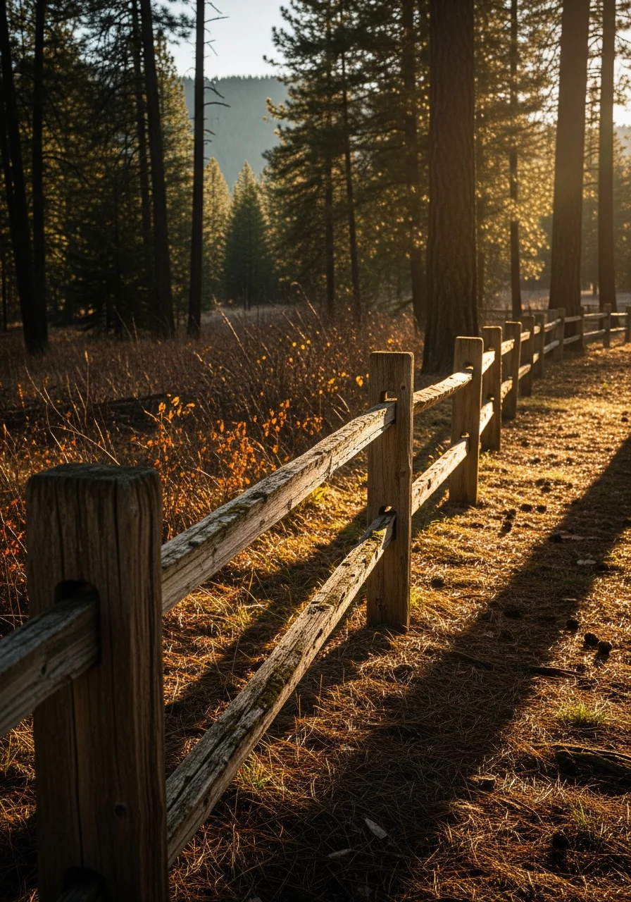 Rural or suburban Kootenai County property with clear property lines and natural surroundings.